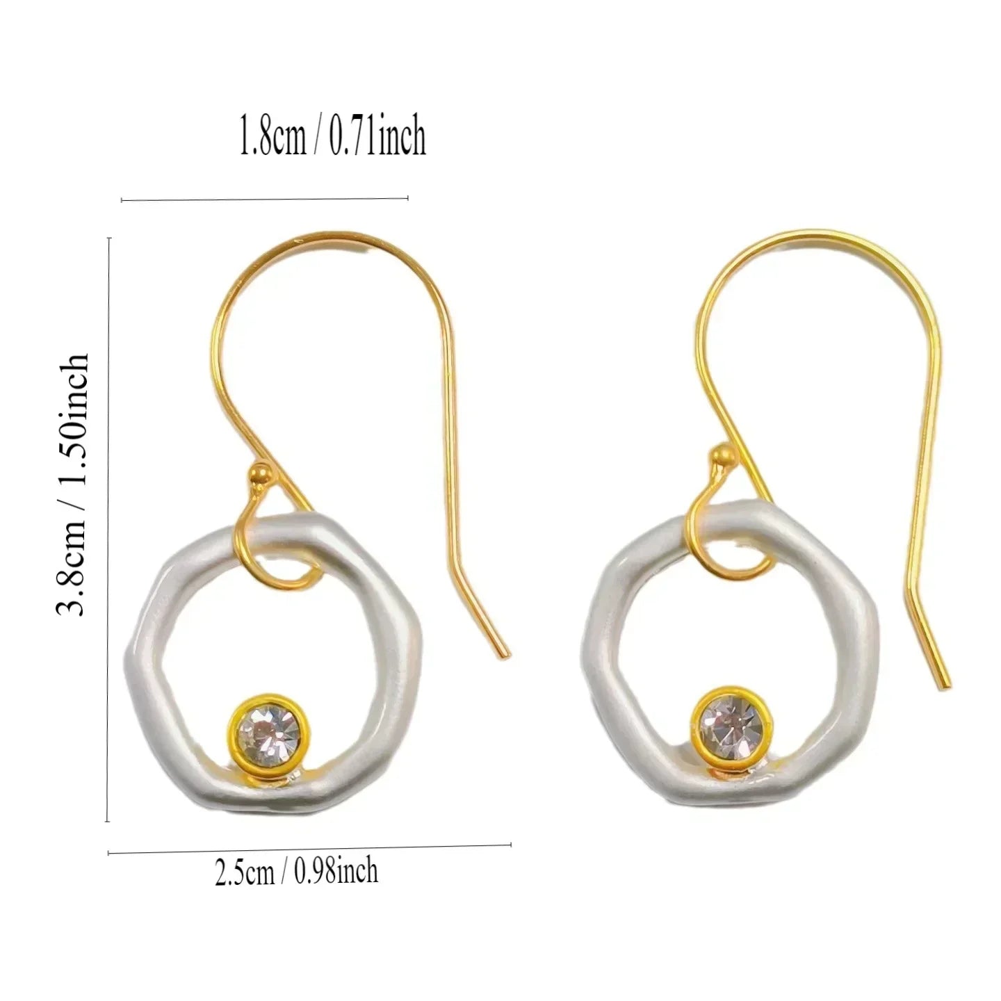 Novira™ | Zirconia Hoop Earrings