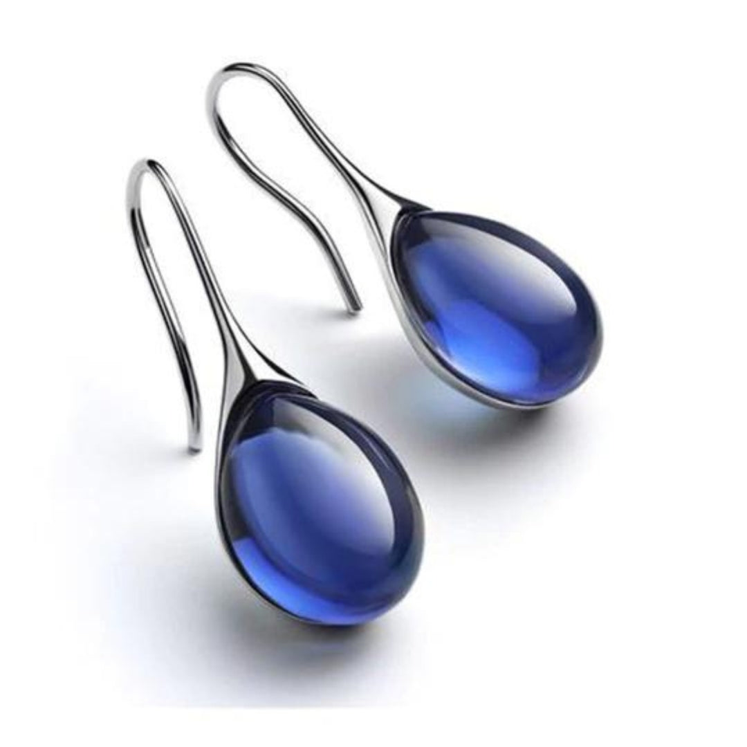 Amelith™ | Women’s Aqua Drop Earrings