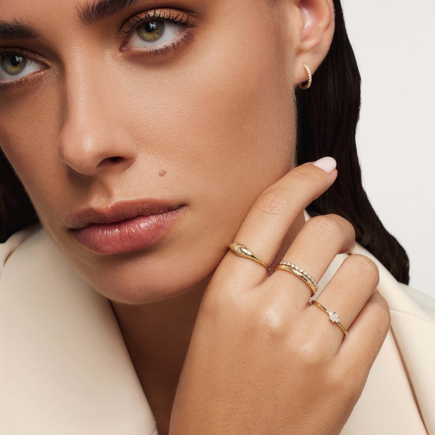 Aurestar™ | Gold Diamond Ring