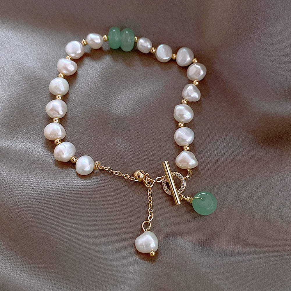 Serenova™ | Women’s Pearl Charm Bracelet