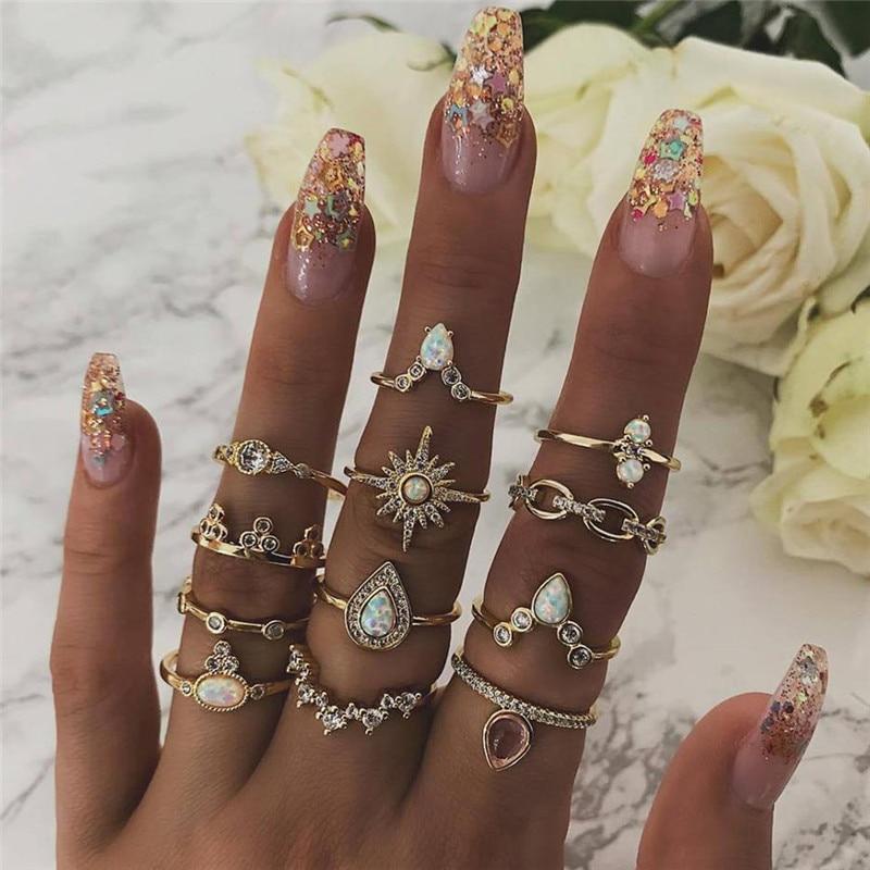 Evelisse™ | Unique Vintage Ring Set