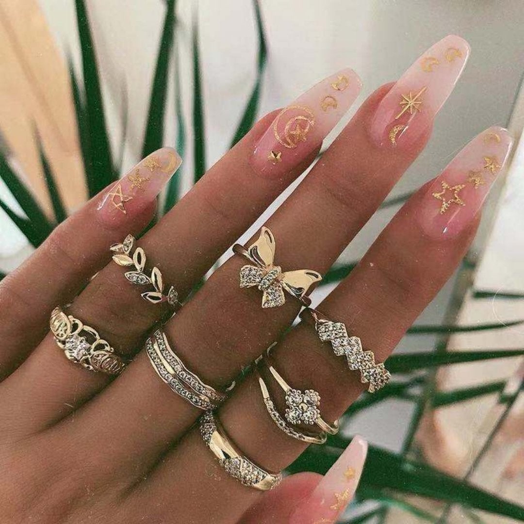 Evelisse™ | Unique Vintage Ring Set