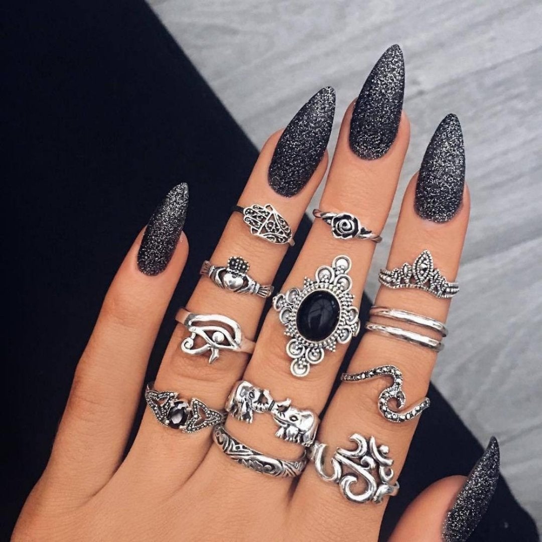 Evelisse™ | Unique Vintage Ring Set