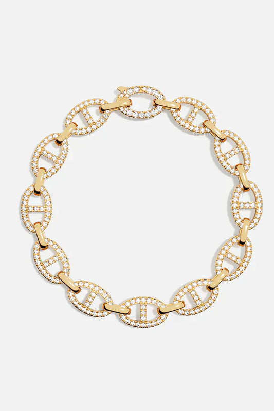 Serenza™ | Diamond-Cut Gold Bracelet