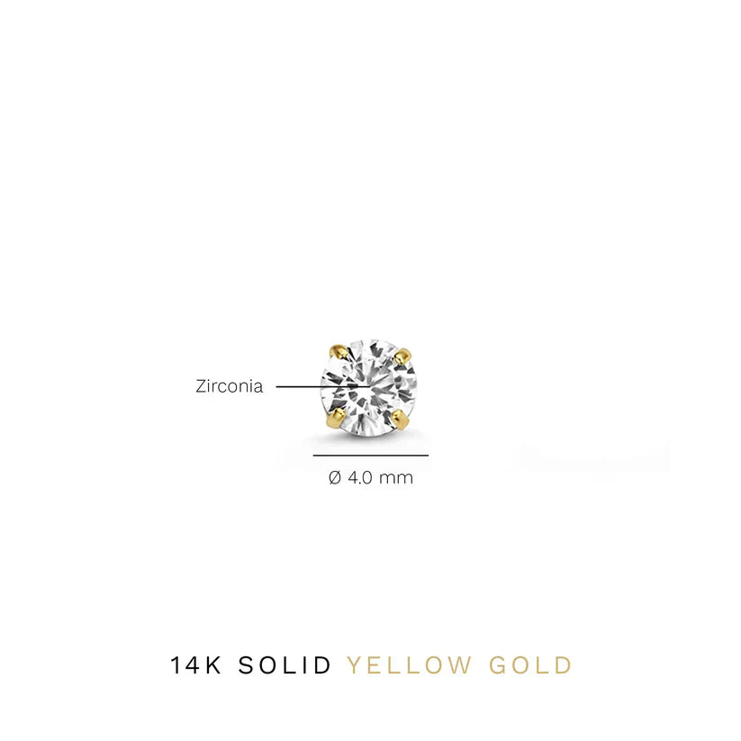 Cyrille™ | Pure Sparkle Stud Earrings