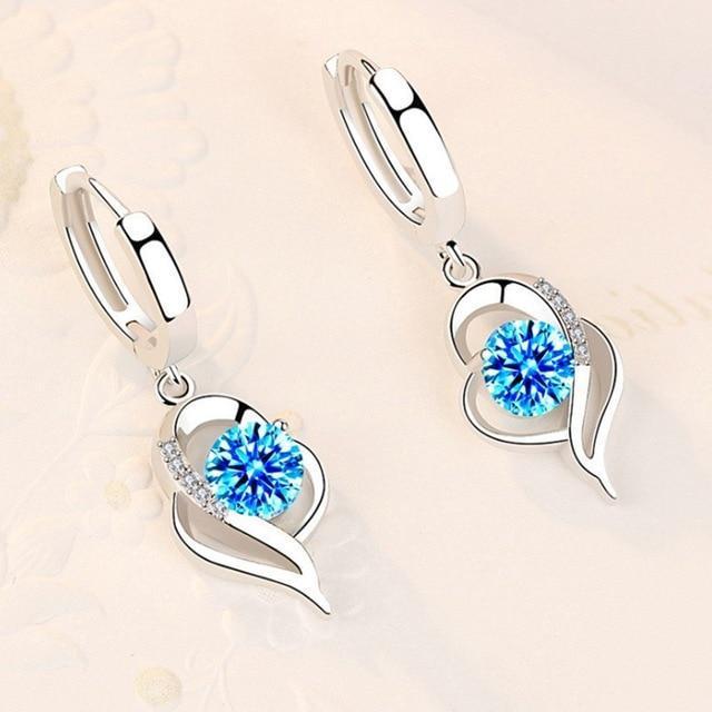 Auriel™ | Silver Earrings with Zirconia