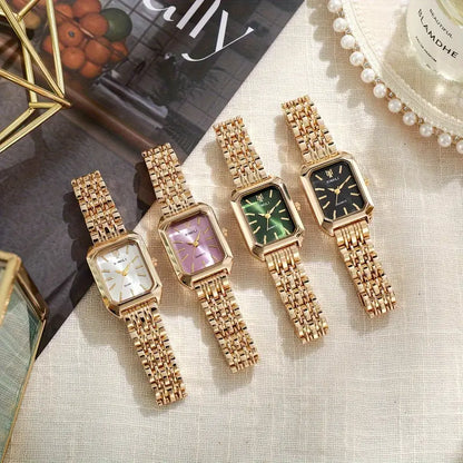 Verisse™ | Gold Link Bracelet Watch