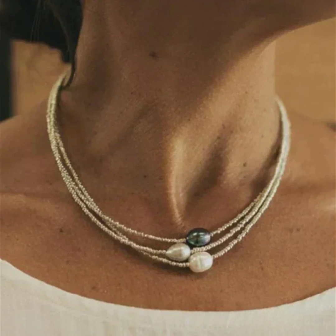 Ondine™ Vintage Pearl Necklace