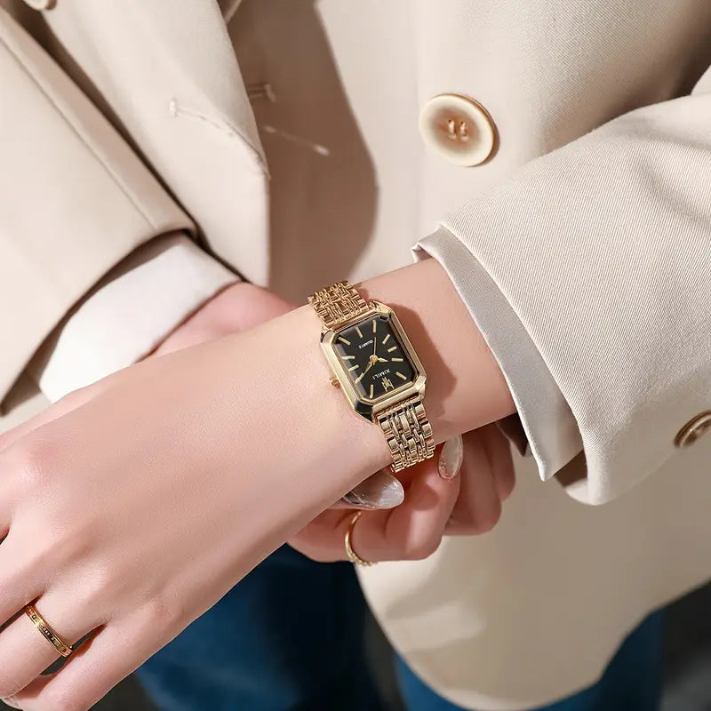 Verisse™ | Gold Link Bracelet Watch