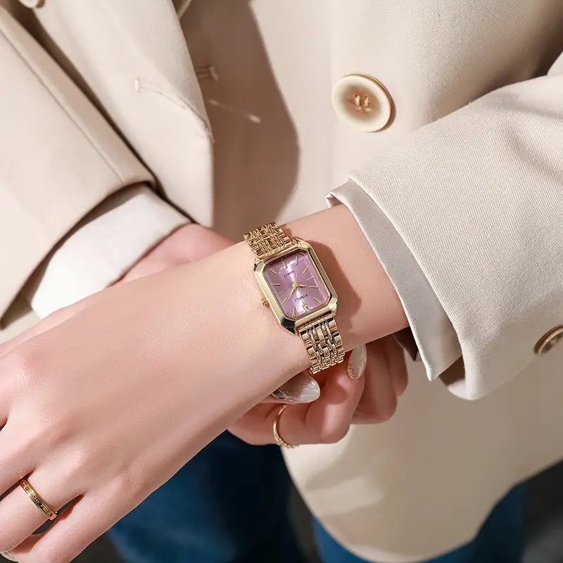 Verisse™ | Gold Link Bracelet Watch