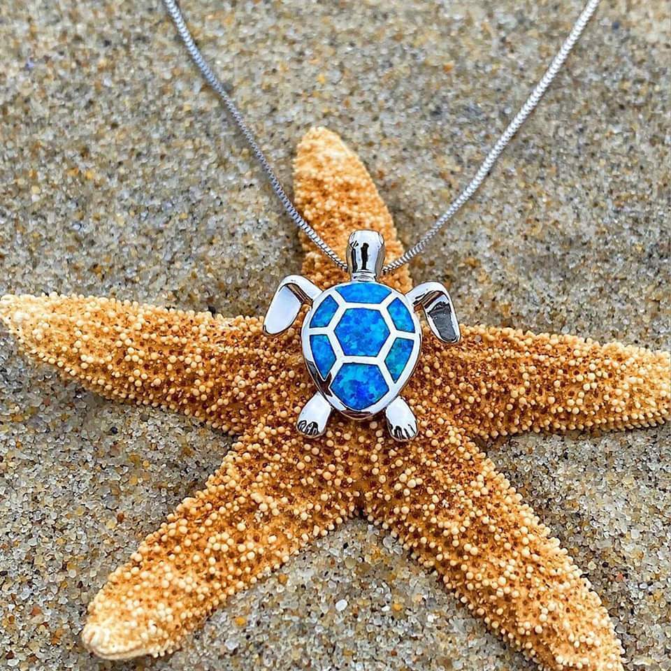 TideGem™ | Ocean-Inspired Turtle Jewelry Set