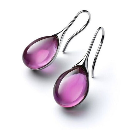 Amelith™ | Women’s Aqua Drop Earrings