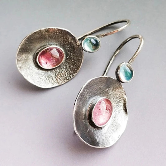 Marivelle™ | Silver Art Earrings