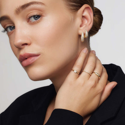 Aurestar™ | Gold Diamond Ring