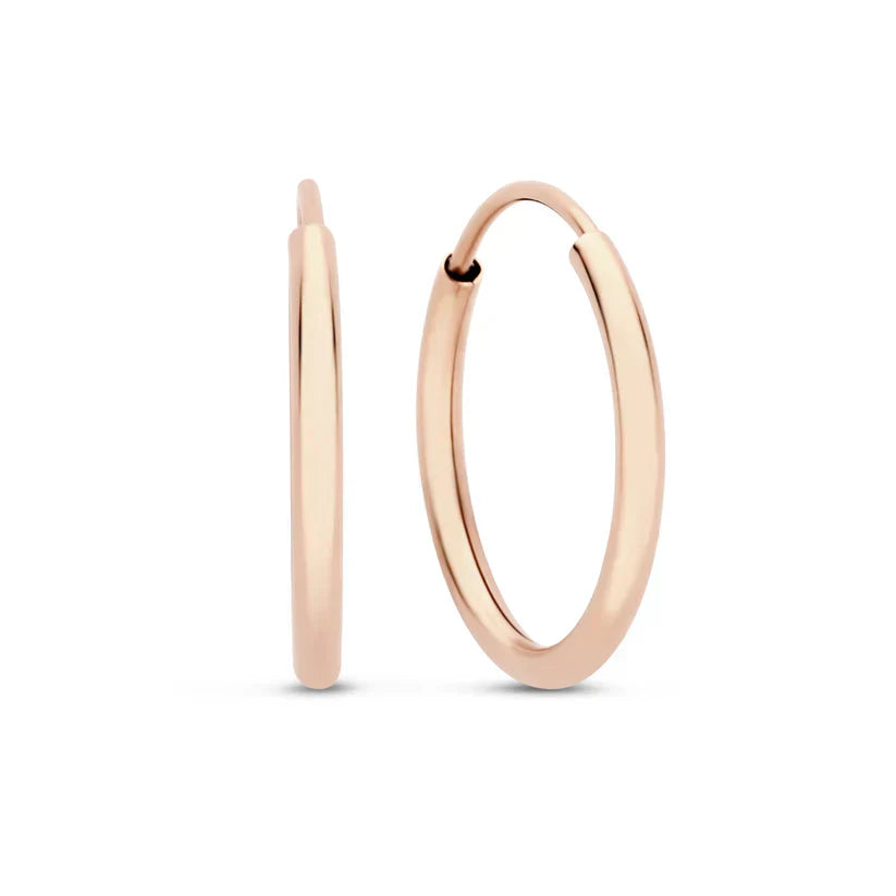 Novelle™ | Elegant Gold Hoop Earrings