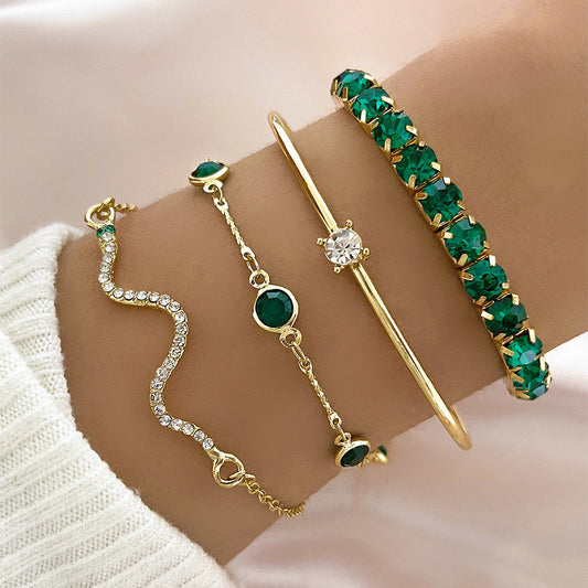 Zerina™ | Luxe Shine Bracelet Set