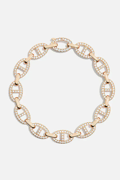 Serenza™ | Diamond-Cut Gold Bracelet