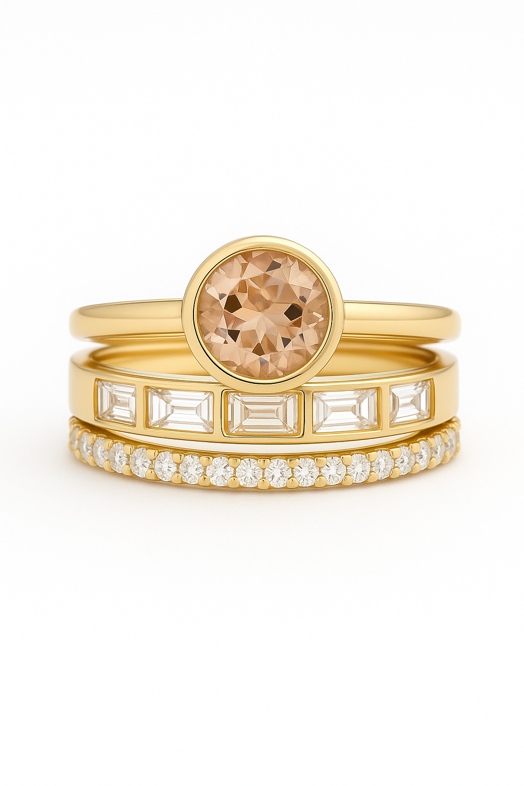 Veloura™ | Crystal Gold Ring