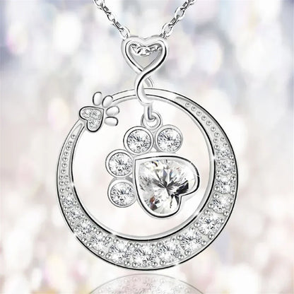 Pawshine™ | Zirconia Heart Necklace