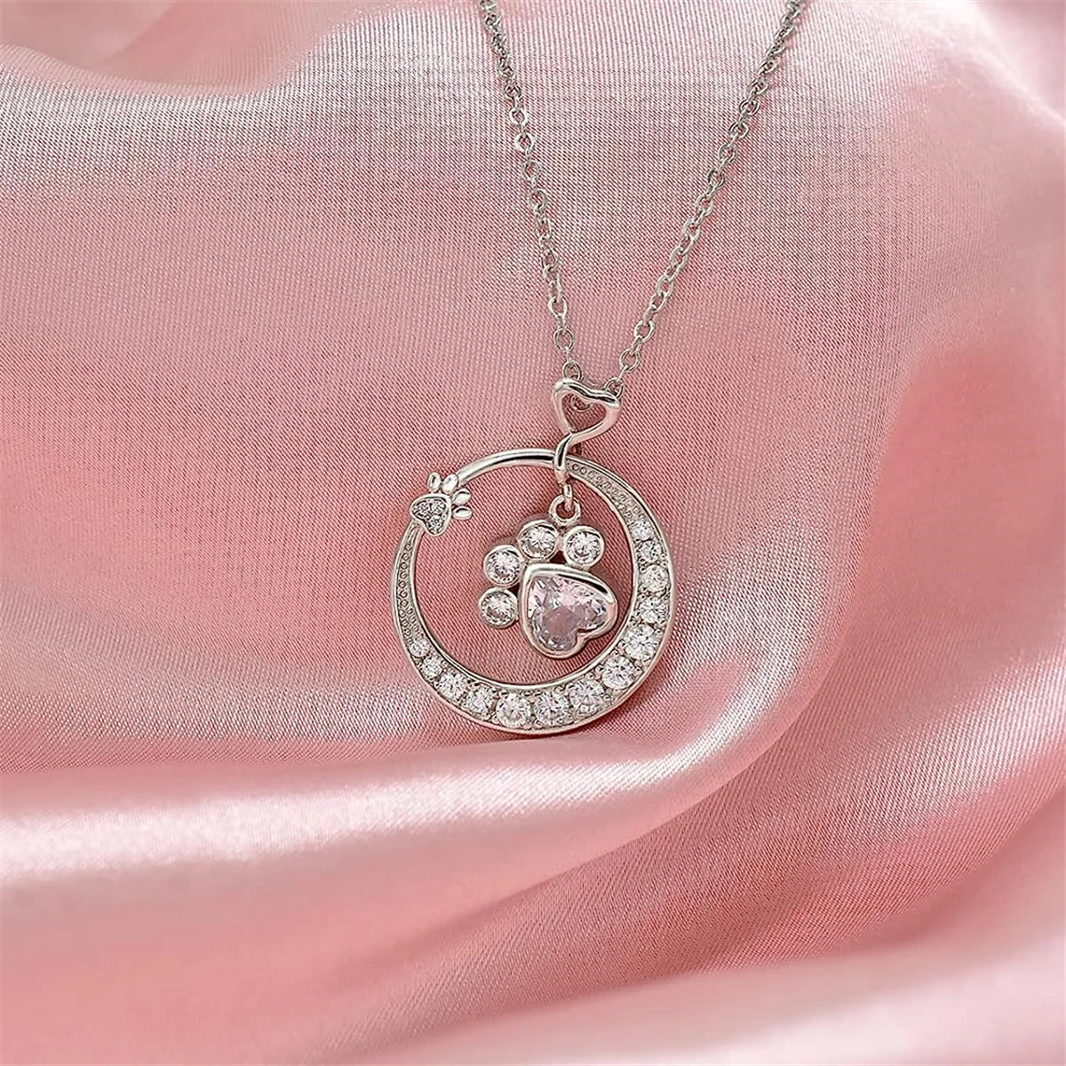 Pawshine™ | Zirconia Heart Necklace