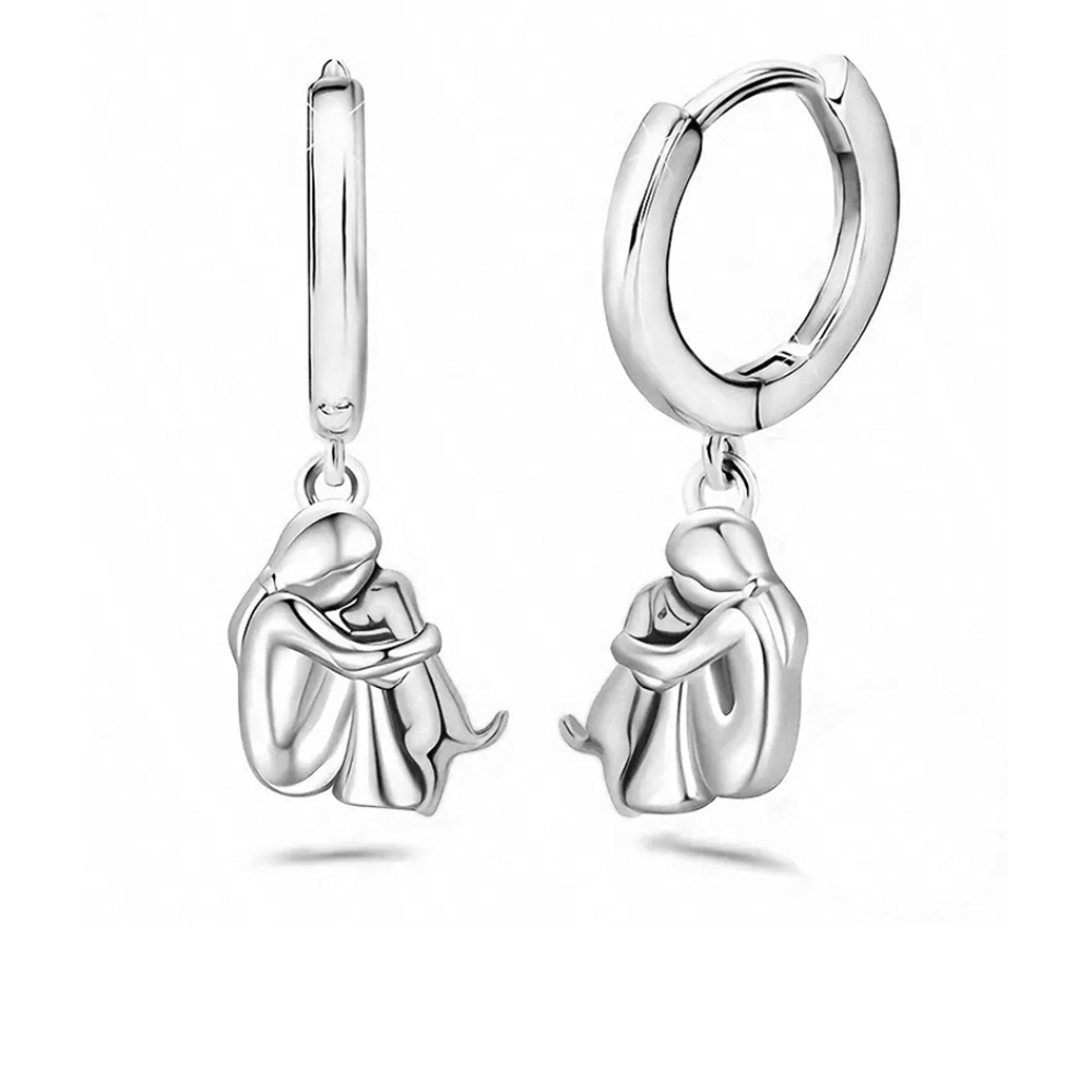 Amelis™ | Hug-Inspired Pendant and Earrings Set