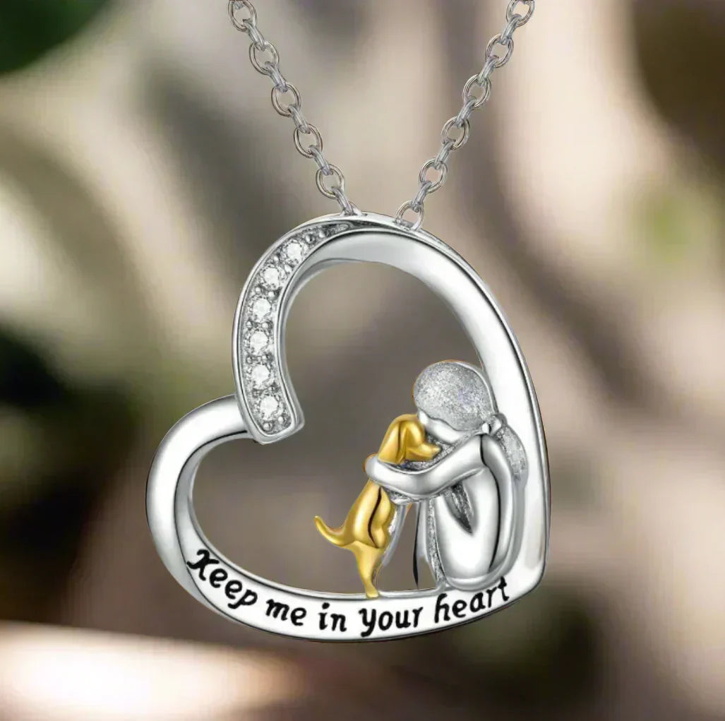 Soulpaw™ | Dog & Heart Keepsake Necklace