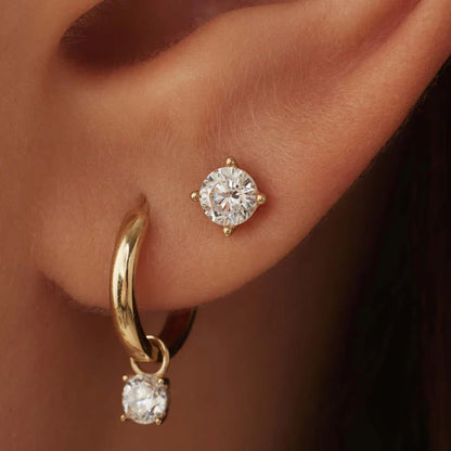 Cyrille™ | Pure Sparkle Stud Earrings