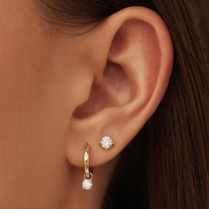 Karo™ | Classic Gold Earrings Set