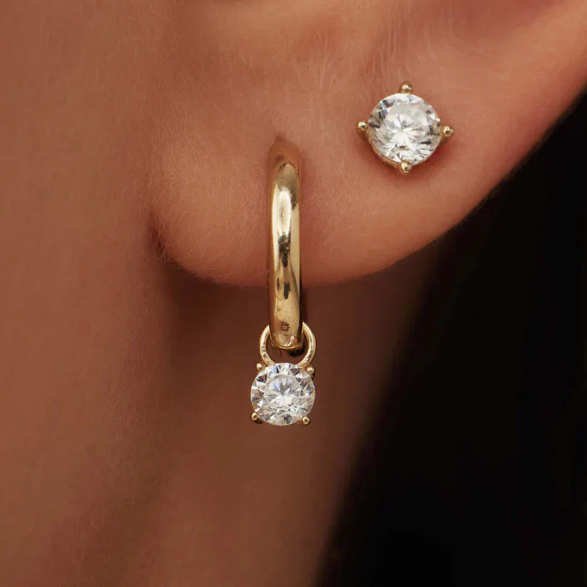 Karo™ | Classic Gold Earrings Set