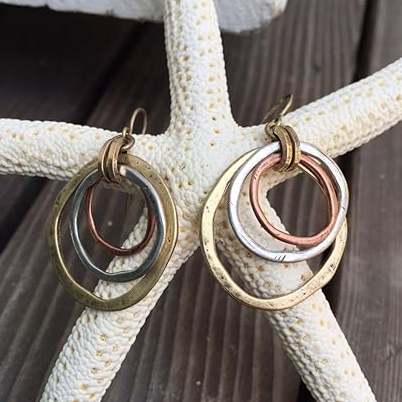 Lunessa™ | Vintage Circle Earrings