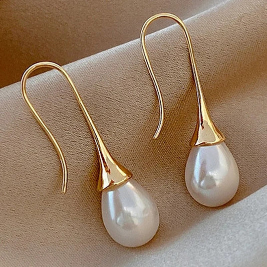 Selira™ | Drop Pearl Earrings