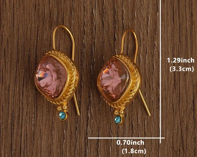 Chloe™ | Vintage Crystal Earrings