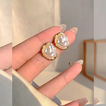 Lucia™ | Chic Pearl Earrings