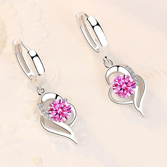 Auriel™ | Silver Earrings with Zirconia