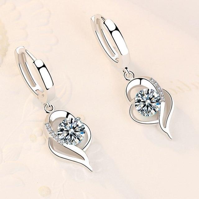 Auriel™ | Silver Earrings with Zirconia